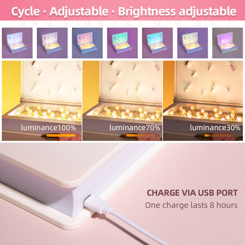 Butterfly Light Effect Lamp, Creative Diffused Light, Decorative Night Lights